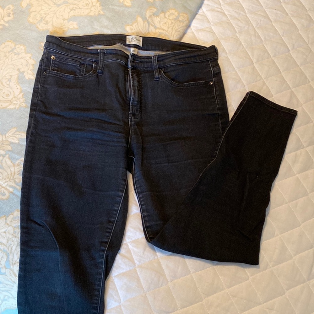 J. Crew black skinny jeans